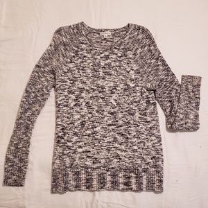 Black & Gray Marl Sweater